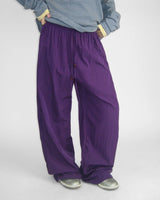 WOOD STRING WIDE PANTS