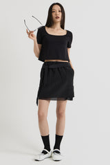 リバーシブルTシャツ, Black
