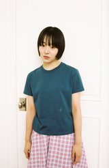 ツイスタースターエンジェルTシャツ - ブルー