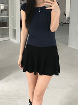 Lena Shirring Puff T-shirt (4 colors)