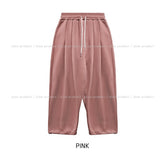 Plain two-pin tuck balloon training pants