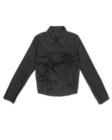  UNBAL RIBBON TIE SHIRT
