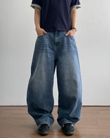 Root Balloon Denim Pants