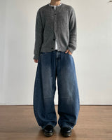 Simon Curved Denim Pants
