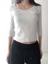 three-quarter tee (4c)