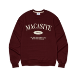 Arch Logo Sweat Shirt Wine