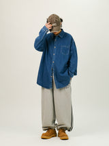 KKI Denim Overfit Shirts
