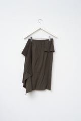 (W) Twin Checked Skirt