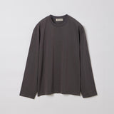 MAN エッセンシャルロングスリーブT CHARCOAL