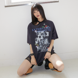  CHOKER ROCK T-SHIRT NAVY