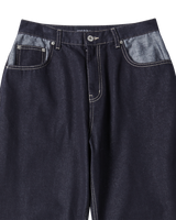 25FW ROLL UP DENIM PANTS