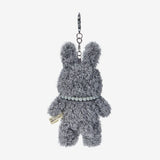 Odd Eye Puppy Bunny Keyring / Gray