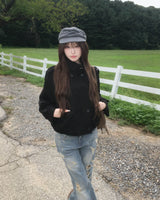 OOTJ loose damage flare jeans