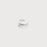 Polkadots Open Ring, Black