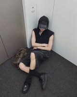 ピグメントウォッシュトラックバミューダパンツ