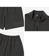 25SS SIMPLE LOGO PIGMENT SHORT PANTS CHARCOAL
