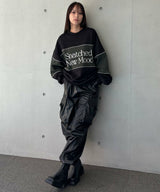 バイカラービッグスウェット