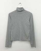 Polka Dot Turtleneck Long Sleeve (5color)