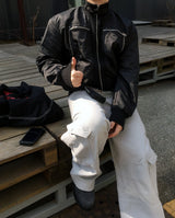 No.1624 H zipper wind JK (4color)