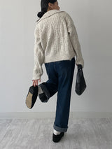 [Brushed Lining] 575ワイドデニムパンツ