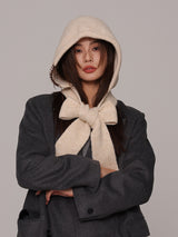 Hand-Stitched Decor Knit Balaclava Beanie