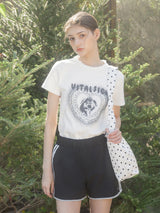 ハートレースラビットTシャツ