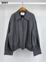 LIGHT CHECK BLOUSON (2C)