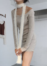FUR LONG MUFFLER