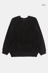 Leroy raglan waffle knit