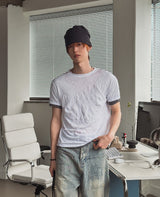 イーブン リンクル レイヤード ショートスリーブ Tシャツ