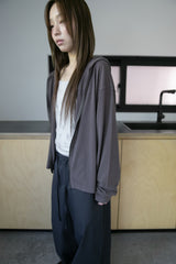 smooth hoodie zip-up(4colors)