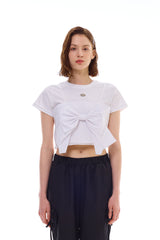 AI RIBBON BUSTIER / WHITE
