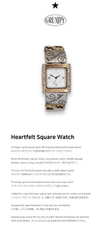Heartfelt Square Watch