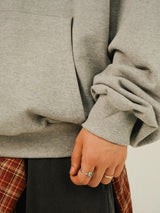 [SEMADE] Plain Line Overfit Hoody