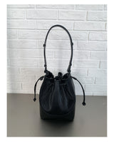 Natural Canvas Shirred Pouch Bag - A Drawstring Bag with a Unique Vibe