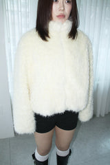 NOIR SOFT FUR JOGGER JK