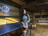 レイヤードプレーテッドチャコールミニスカート