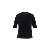 Velvet Pincoat T-Shirt (BLACK)