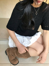 Draw Balloon Belt SET Banding MIni Skirt