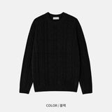 クロップドケーブルウォームニット (6 Colors)