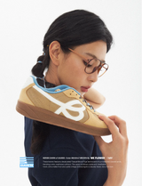 Happy Birds Day Retro German Training Shoes - BROWN