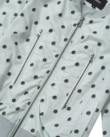 Dot Graphic Windbreaker _ GREY