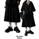 Hark Linkle Side Pintuck Banding Bermuda Shorts