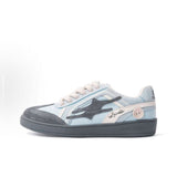 KILLWINNER Blue-gray German Training Shoes, Retro, Stylish and Casual Shoes, Unisex Style 