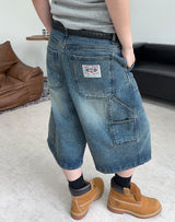 Elto Patch Carpenter Bermuda Pants