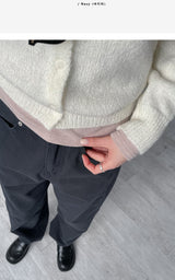 [Unisex]  バイオセミカーブコットンパンツ