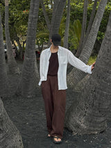 ASCLO Hello Linen Two Tuck Pants (5color)