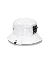 BBD Anxiety Patch Bucket Hat (White)