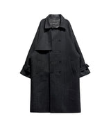 [LAN ARCHIVE] Louis Herringbone Trench Wool Coat