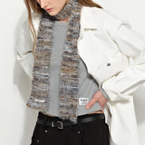 Mixed White Scarf